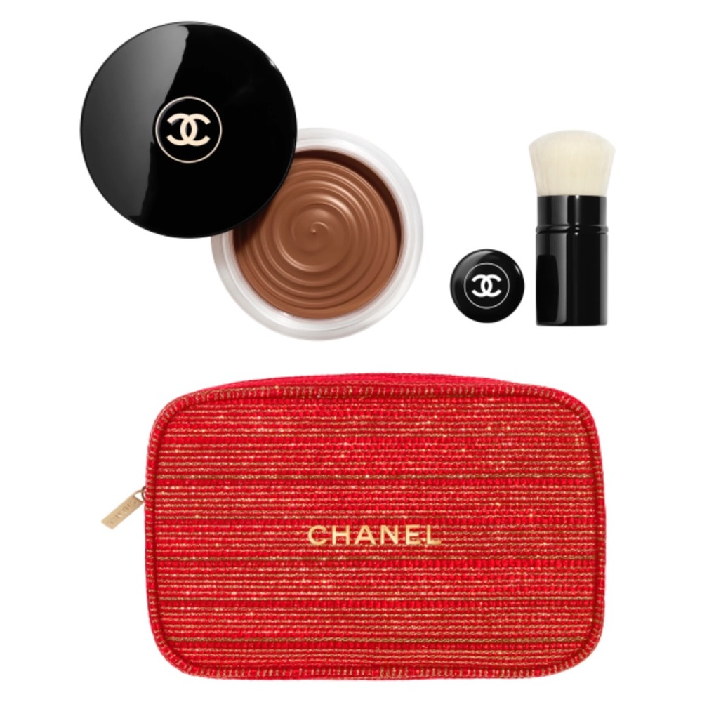 CHANEL glow forth bronzer set